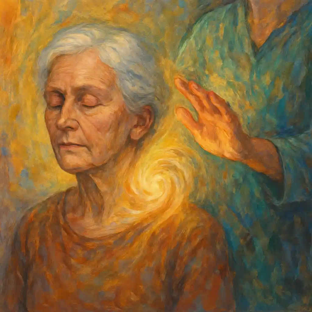 Alleviate Neck Stiffness in Seniors with Reiki Energy Flow