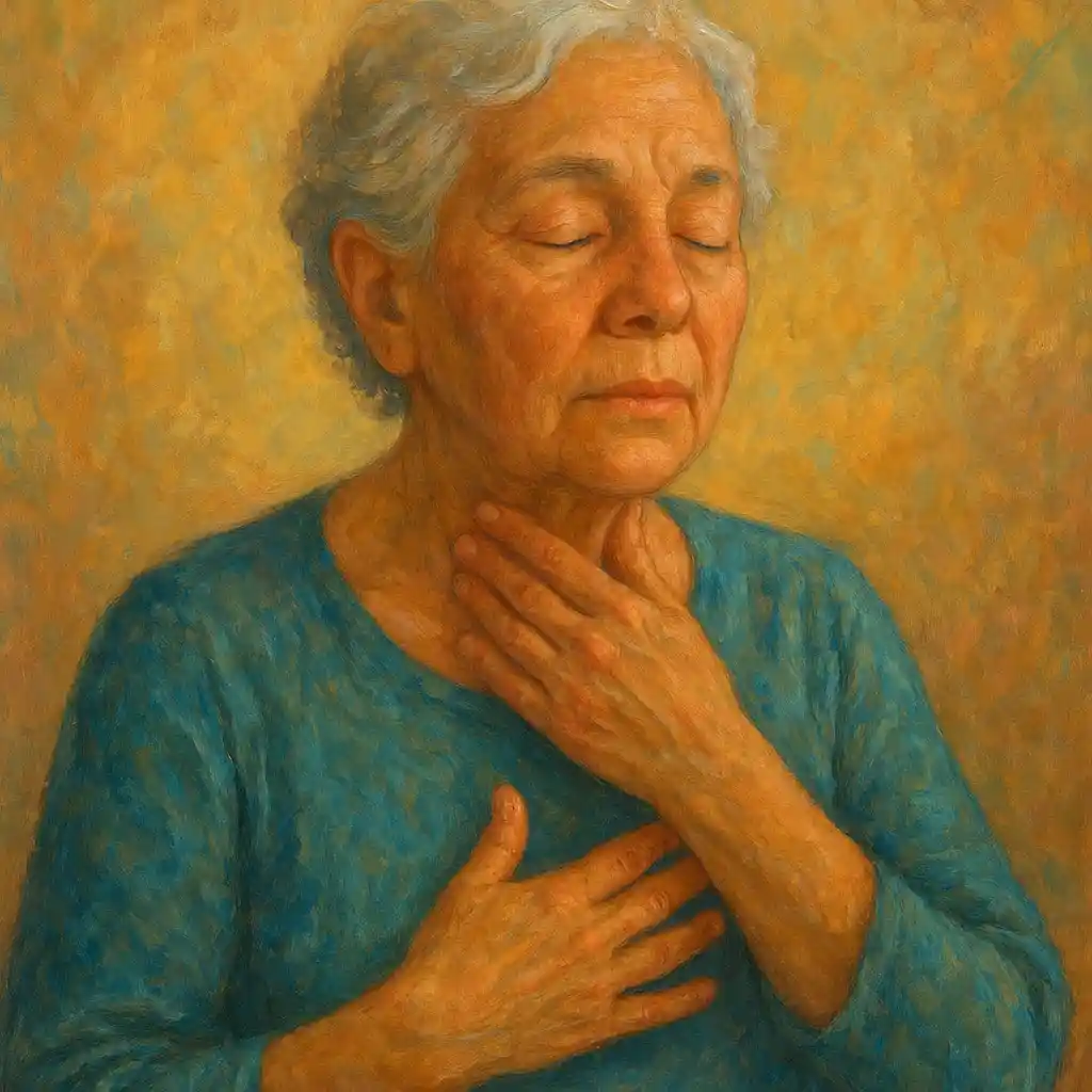 Alleviate TMJ Pain through Breathing: A Simple Daily Practice for Seniors with Neck and Jaw Tension