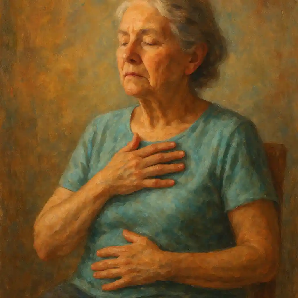 Alleviate TMJ Pain through Breathing: Diaphragmatic Breathing for Seniors with Neck and Jaw Tension