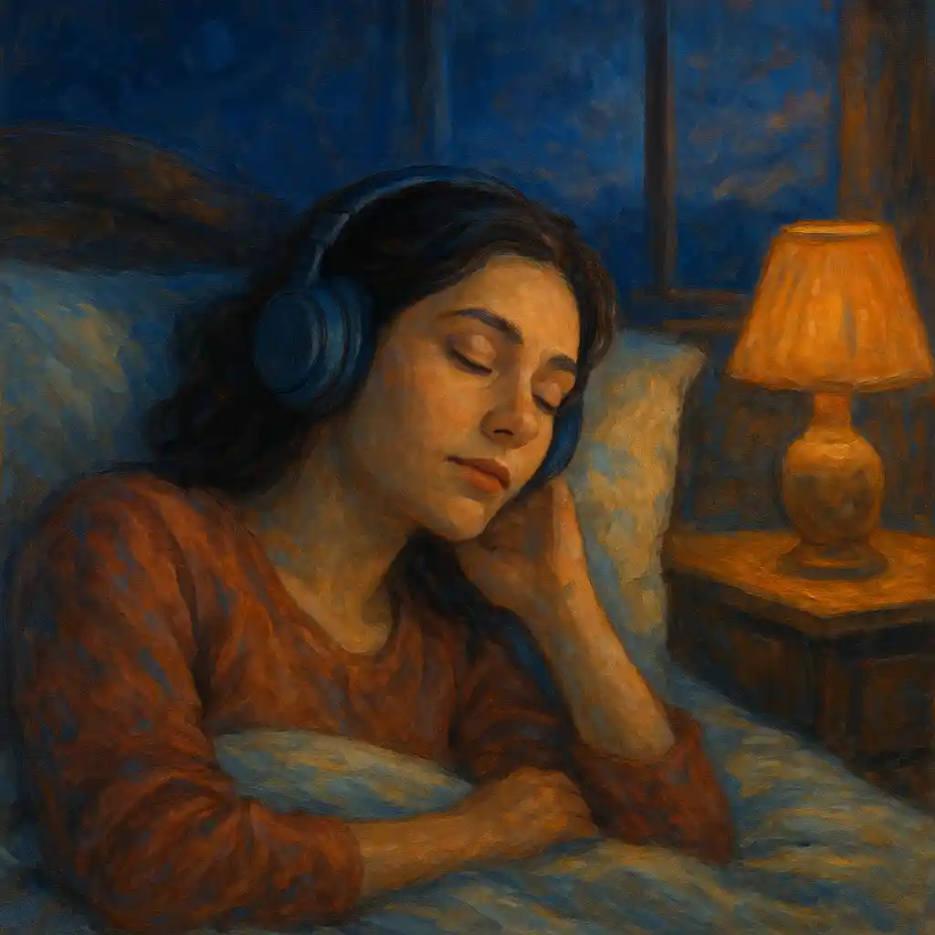 Binaural Beats for Neck Tension Relief: A Calm, Overnight Routine for a More Comfortable Morning