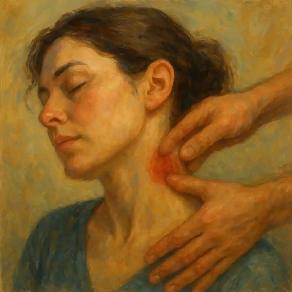 Easing Neck Pain Through Trigger Point Release: A Gentle Guide to Base-of-Skull Comfort