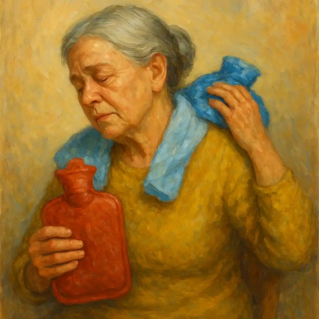 Hot and Cold Therapy Tips: A Simple 20-Minute Routine to Ease a Stiff Neck at Home (Especially for Seniors)