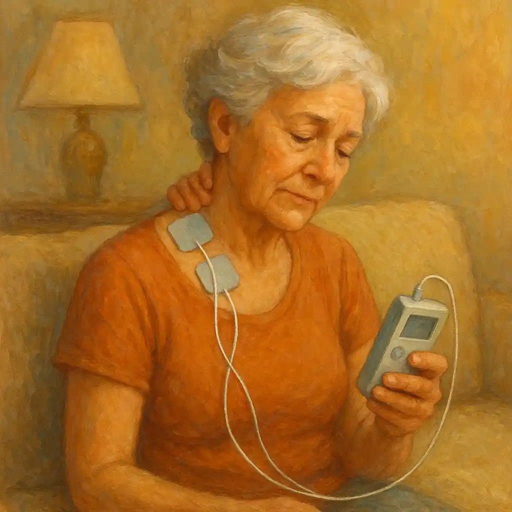 Neck Pain at Home with TENS Therapy: A Clear, Safe, Senior-Friendly Guide