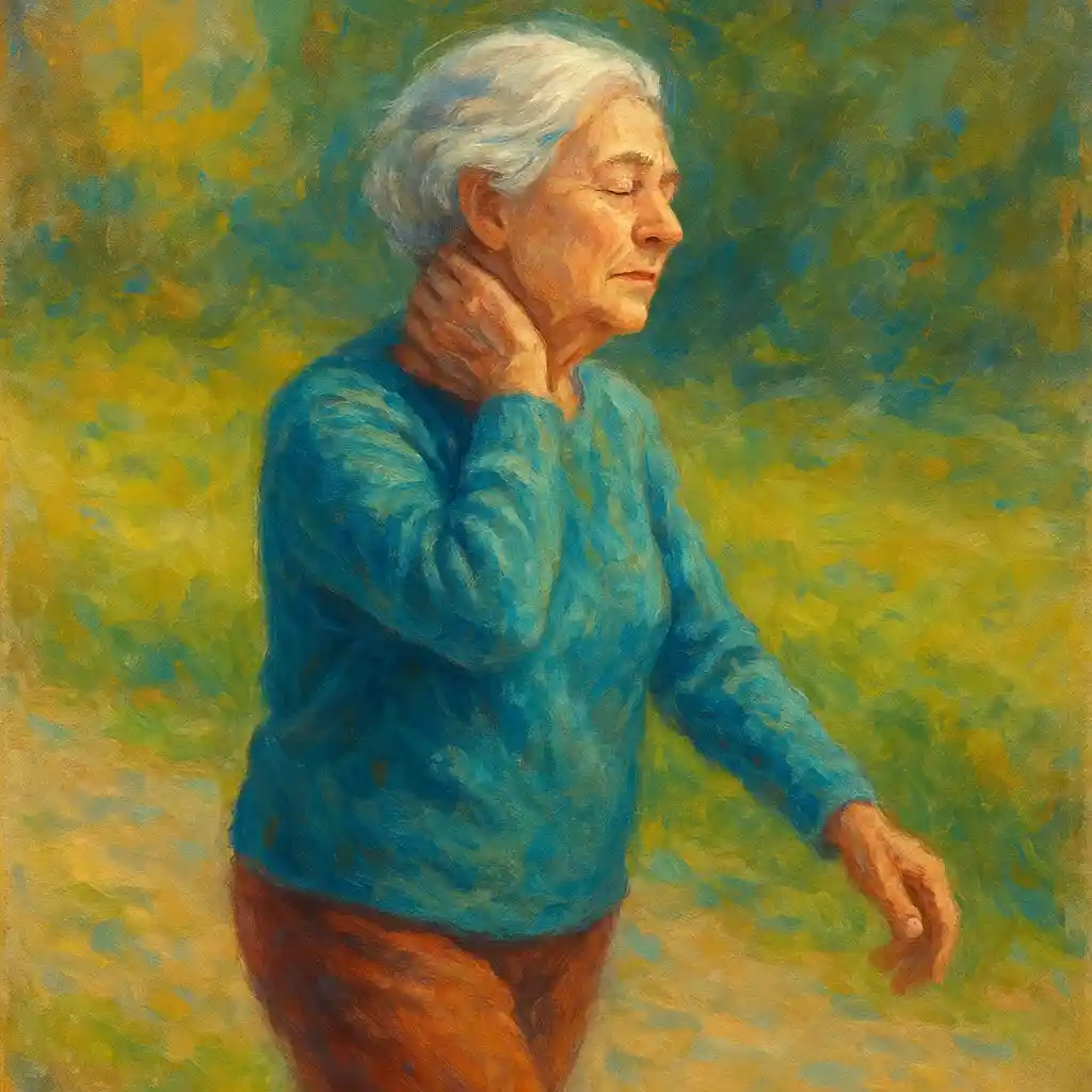 Neck Tension and Walking: A Simple Daily Habit That Helps Seniors Feel Looser, Calmer, and Stronger