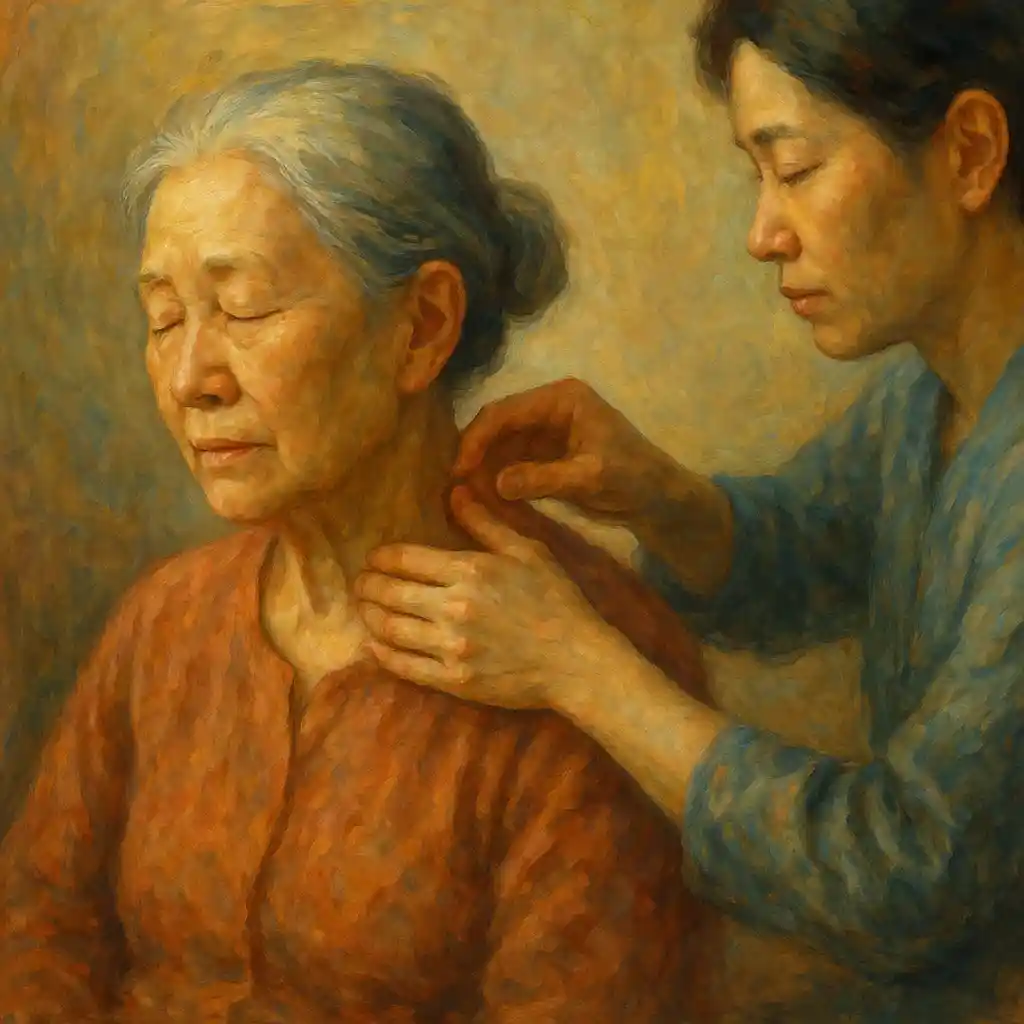 SI 3 Houxi & Luo Zhen Acupressure for Seniors: Gentle, Practical Relief for Acute Neck Pain