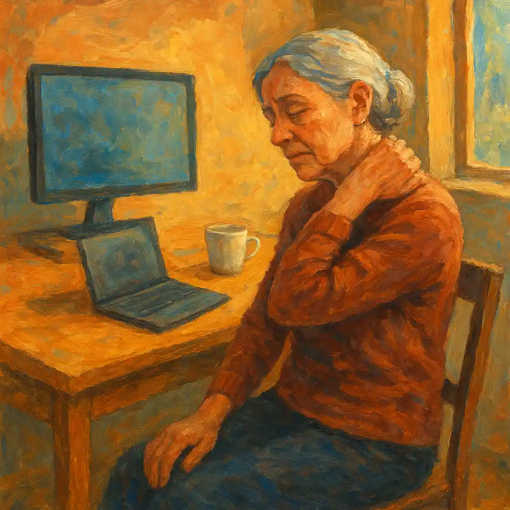 Tips for Neck Pain Relief for Seniors: Transform Your Desk Setup and Beat Tech Neck